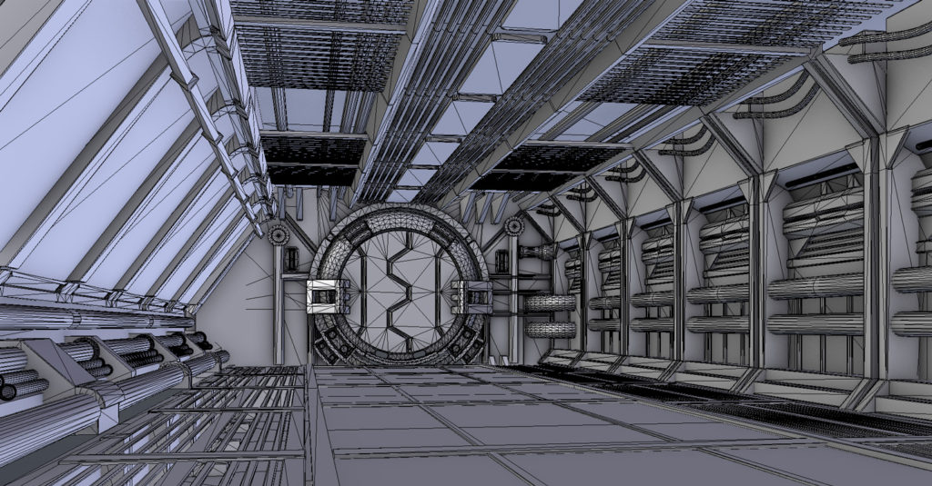 Sector 1 Wireframe
